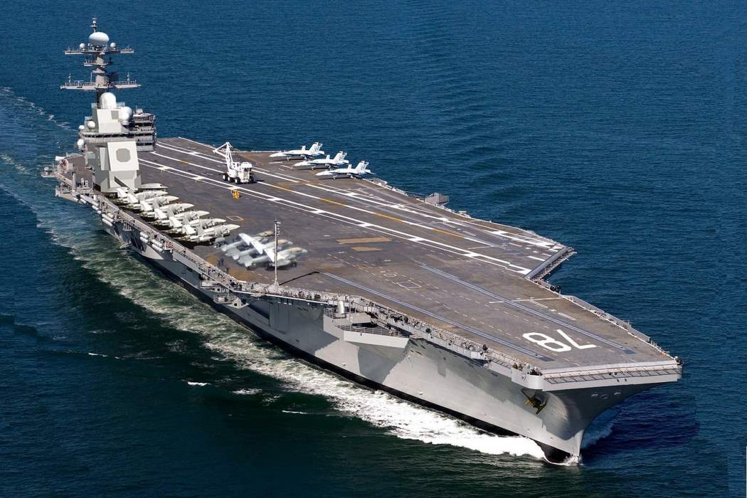 USS Gerald R. Ford Στον στόλο των ΗΠΑ το μεγαλύτερο