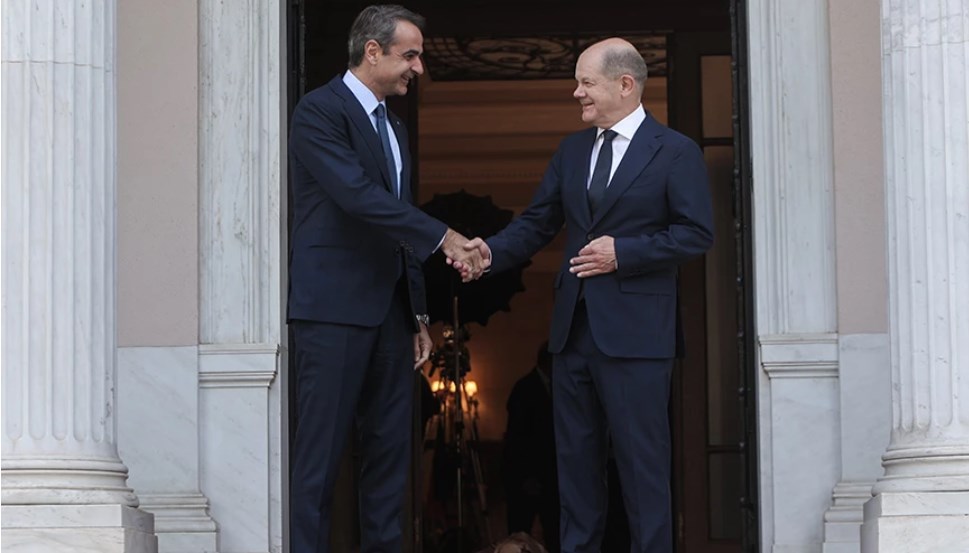 Live οι δηλώσεις Μητσοτάκη – Σολτς μετά τη συνάντηση στο Μέγαρο Μαξίμου