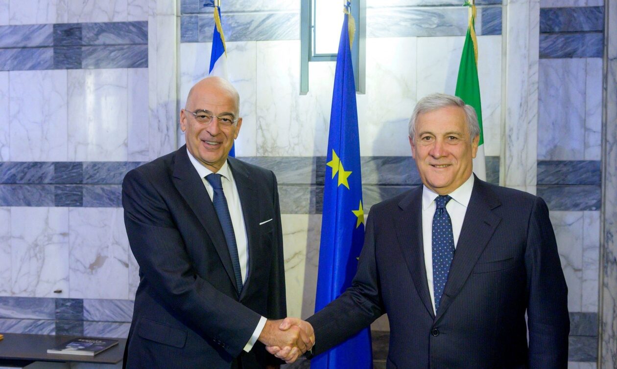 Νίκος Δένδιας Ιταλία Τουρκία