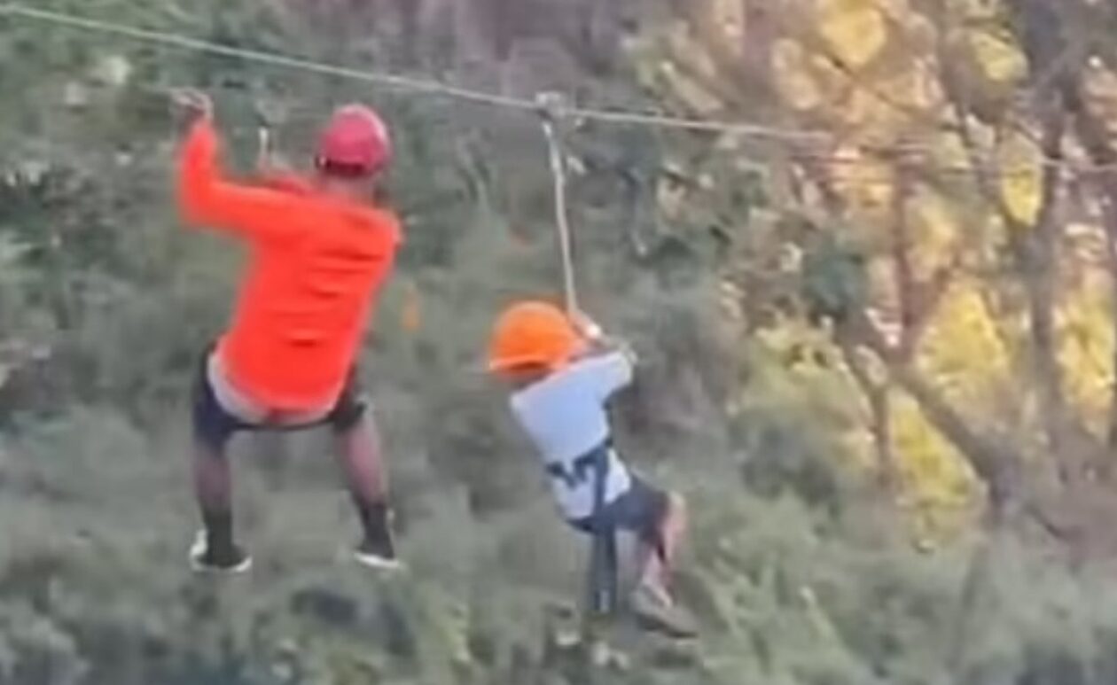 Μεξικό: Τρομακτική πτώση 6χρονου από τα 12 μέτρα, έσπασε η ζώνη του zip line – Βίντεο