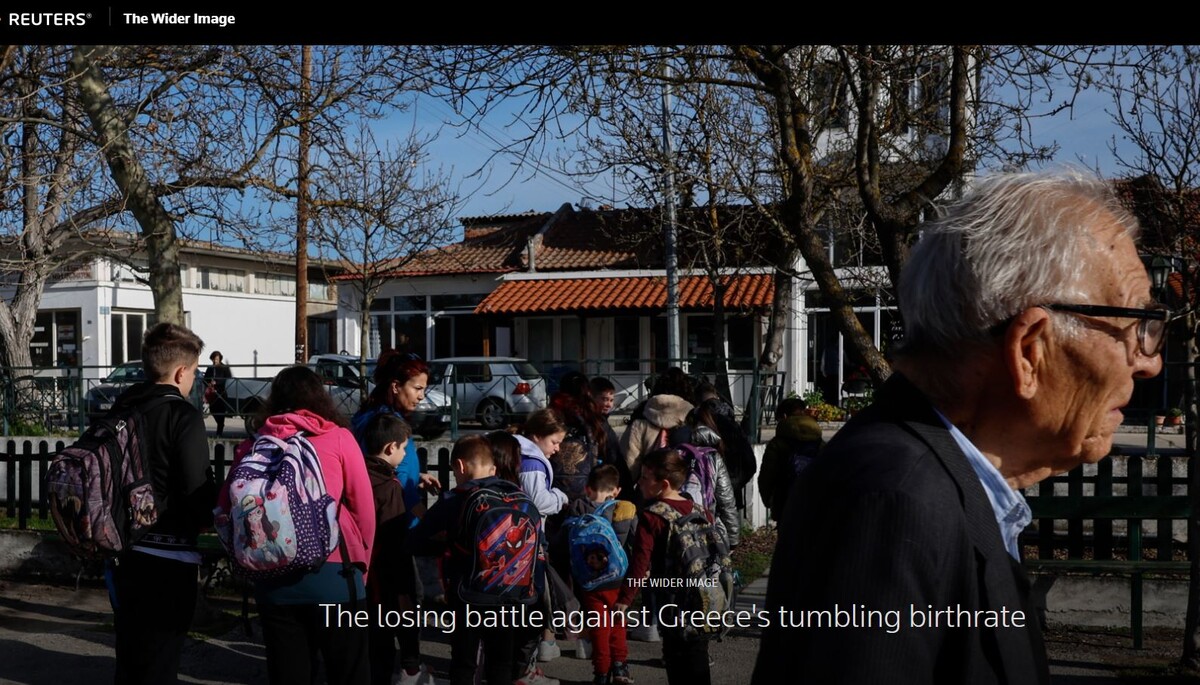 Reuters: Η χαμένη μάχη της Ελλάδας με την υπογεννητικότητα - «Αν έχεις οικογένεια είσαι ήρωας»