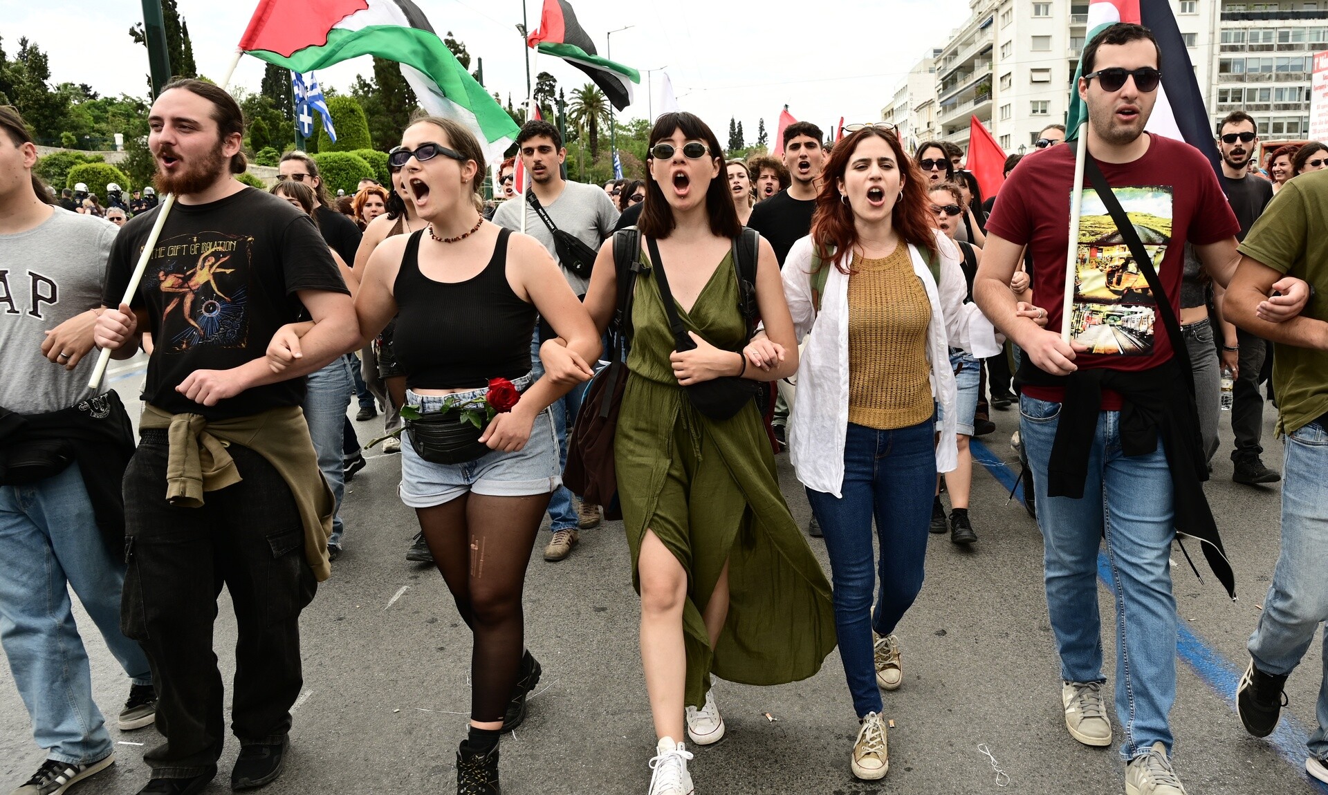 Πρωτομαγιά 2024: Ολοκληρώθηκαν οι συγκεντρώσεις στο κέντρο της Αθήνας