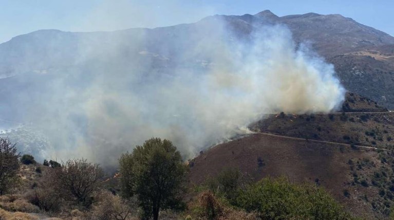 φωτιά στο Ρέθυμνο