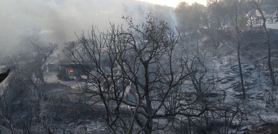 καμμένες εκτάσεις ΑΤΤΙΚΗ