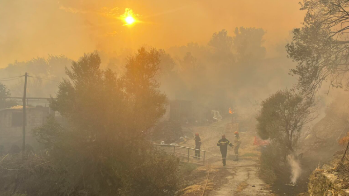 Φωτιά νότιο Ρέθυμνο