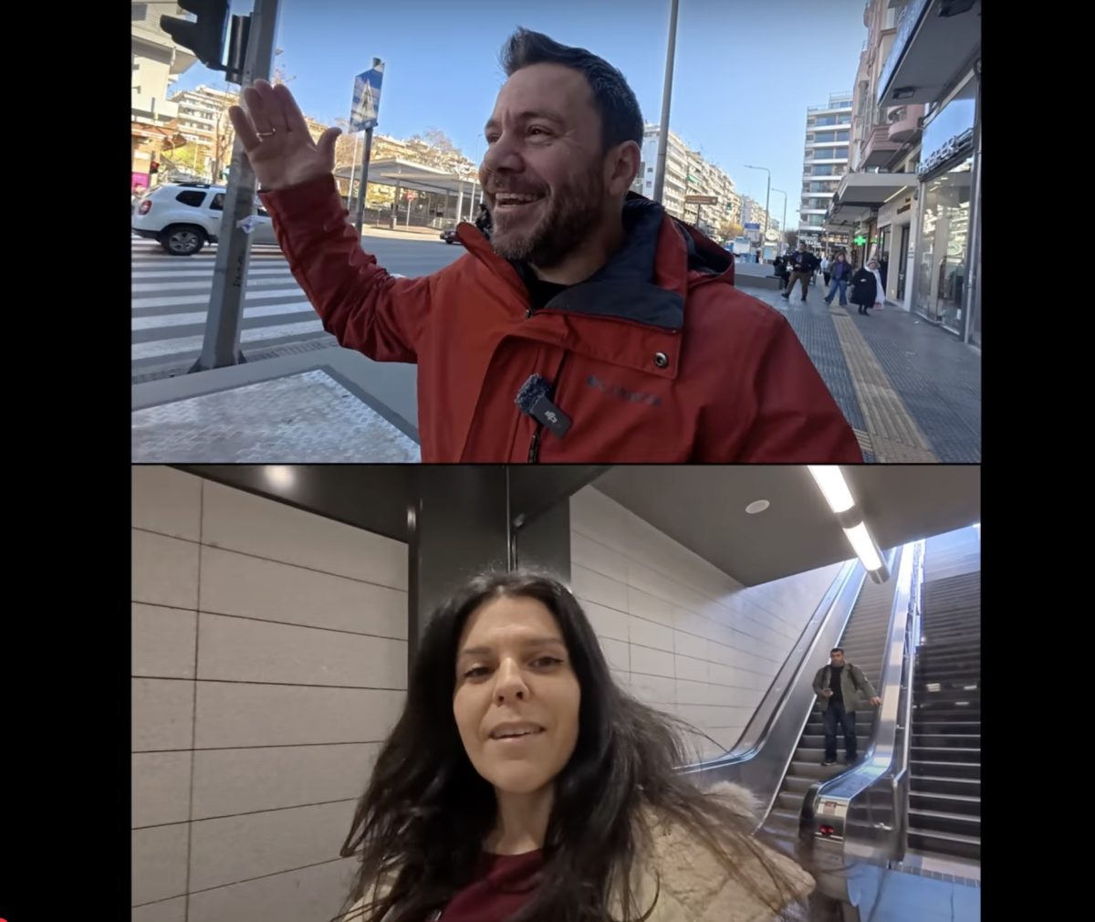 Happy Traveller Ευτύχης Μπλέτσας Challenge Metro Θεσσαλονίκης: Μετρό