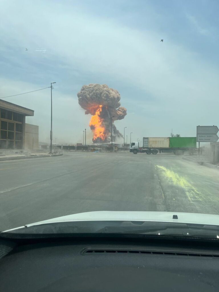 Ιράν: Βίντεο από τη στιγμή της έκρηξης σε λιμάνι