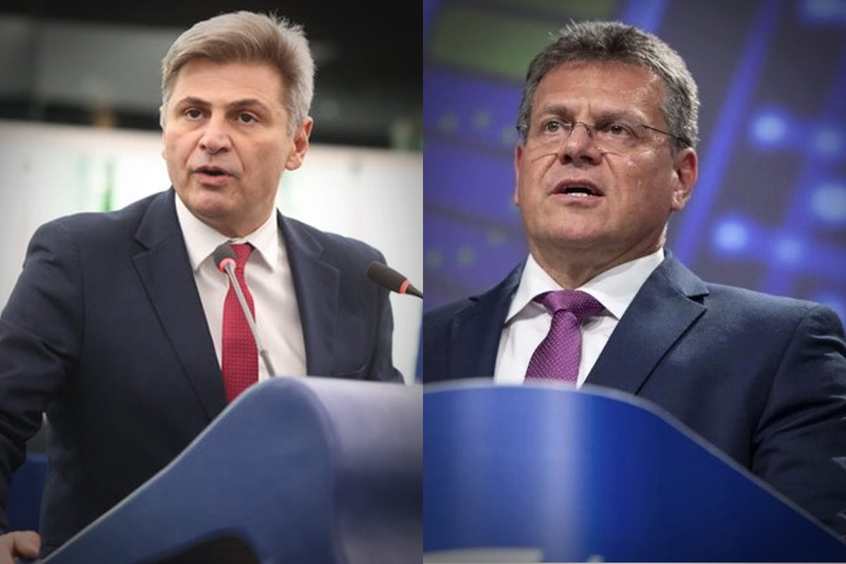 Sefcovic σε Φαραντούρη: «Στις 14 Ιουλίου τα αντίμετρα της ΕΕ κατά των ΗΠΑ»