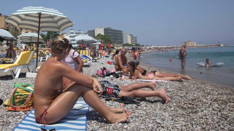 καυσωνας παραλίες