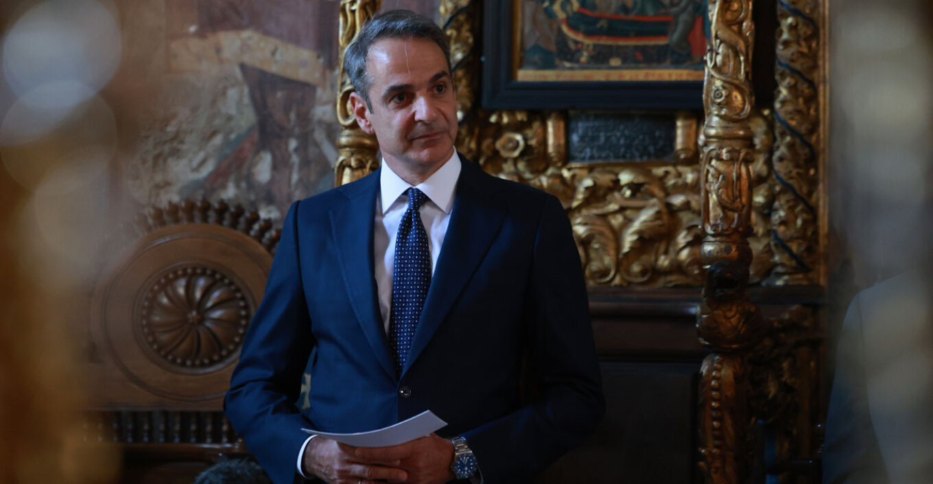 Στο Άγιον Όρος ο Μητσοτάκης: Στηρίζω την πνευματική αποστολή σας - Δείτε φωτογραφίες