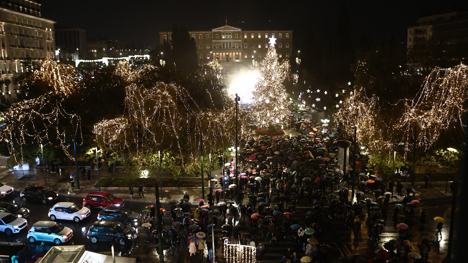 Σύνταγμα Πλατεία Συντάγματος Έλατο Χριστοούγεννα Χριστουγεννιάτικο Δέντρο
