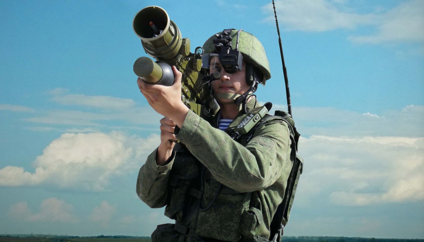 φορητος ρωσικος αντιαεροπορικος πυραύλος πολύ μικρού βεληνεκούς Verba (MANPADS