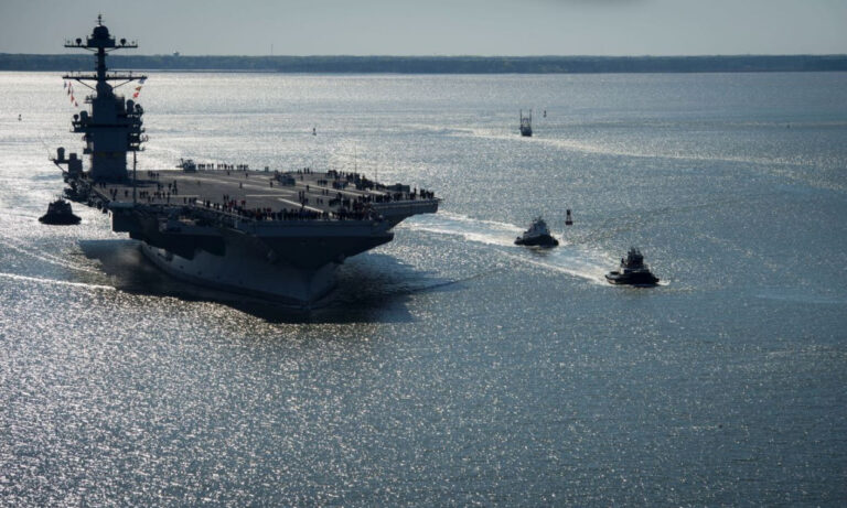 ΗΠΑ αεροπλανοφόρο Ντόναλντ Τραμπ