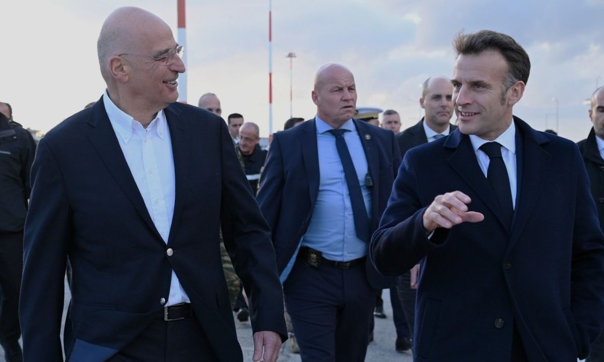 Νίκος Δένδιας: «Εξαιρετική ημέρα για τις σχέσεις Ελλάδας-Γαλλίας η επίσκεψη Μακρόν»
