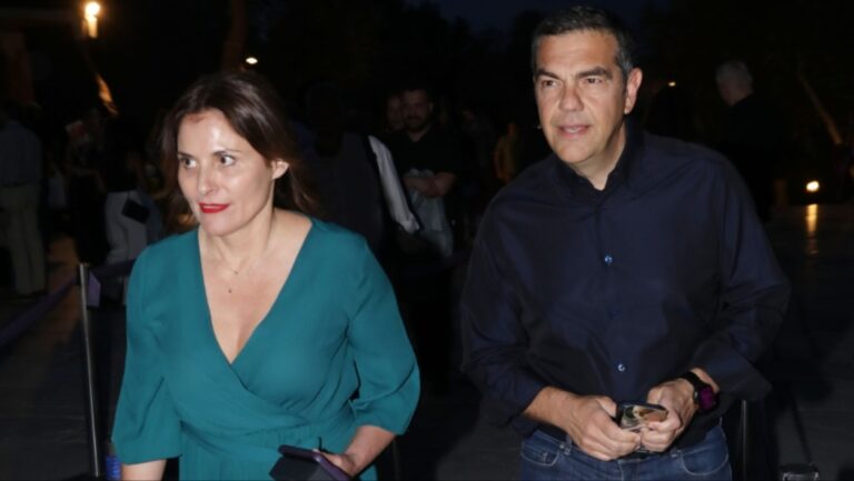 Ο Αλέξης Τσίπρας και η Μπέττυ Μπαζιάνα